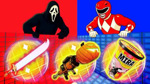 👑 1V1 KING RED VS BLUE ALL GUNS 🔴🔵