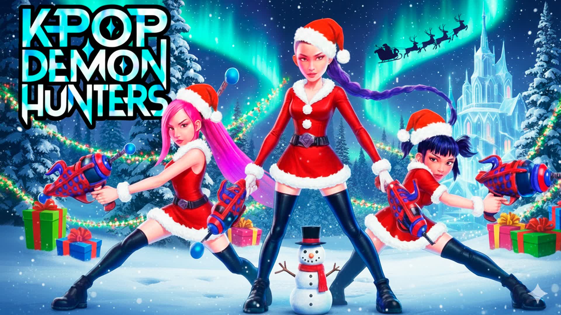 DEMON HUNTERS KPOP PROP HUNT HUNTRIX 🧸