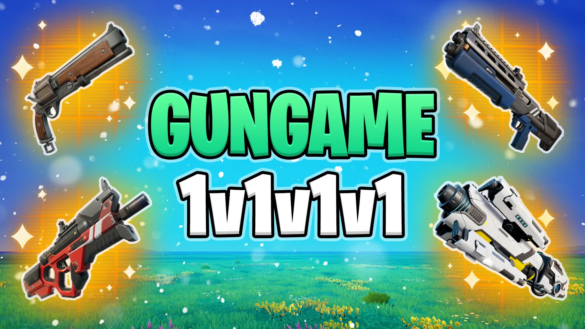 Gun Game 🔫 1v1v1v1 Zone Free For All