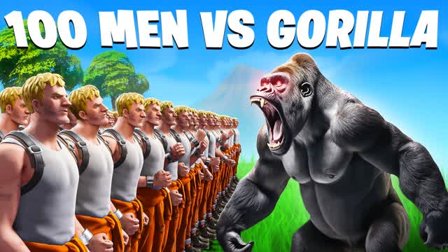 100 MEN VS GORILLA