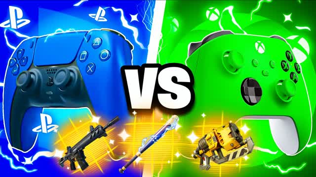 PS5 VS XBOX RED VS BLUE ZERO BUILDS 🔴🔵