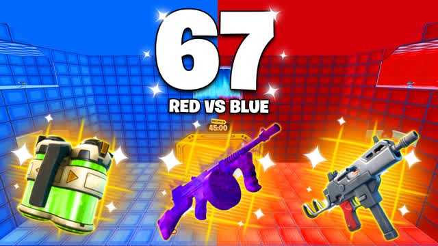 67 RED VS BLUE 🔴🔵 (CLASSIC)