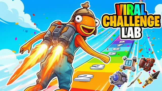 VIRAL CHALLENGE LAB-ALL WEAPONS & ITEMS