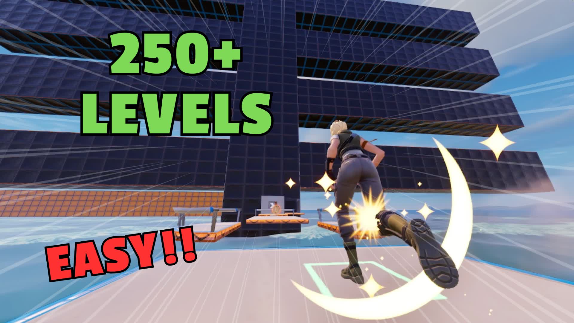 Default Parkour 250+ 0522-5254-2891 by ryota - Fortnite Creative Map ...