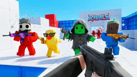 RIVALS RED VS BLUE🔵🔴RZEGZE