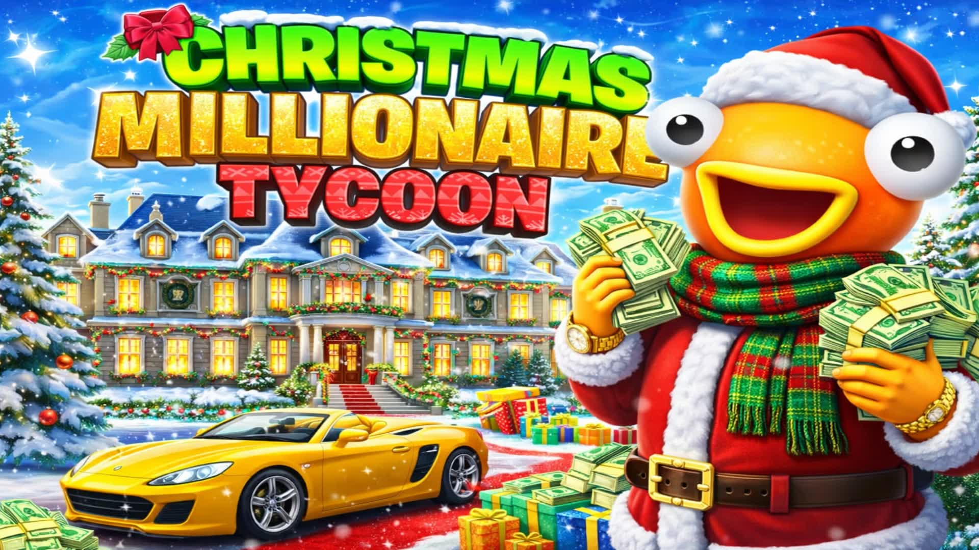 🎅Christmas Millionaire Tycoon💸Mansion