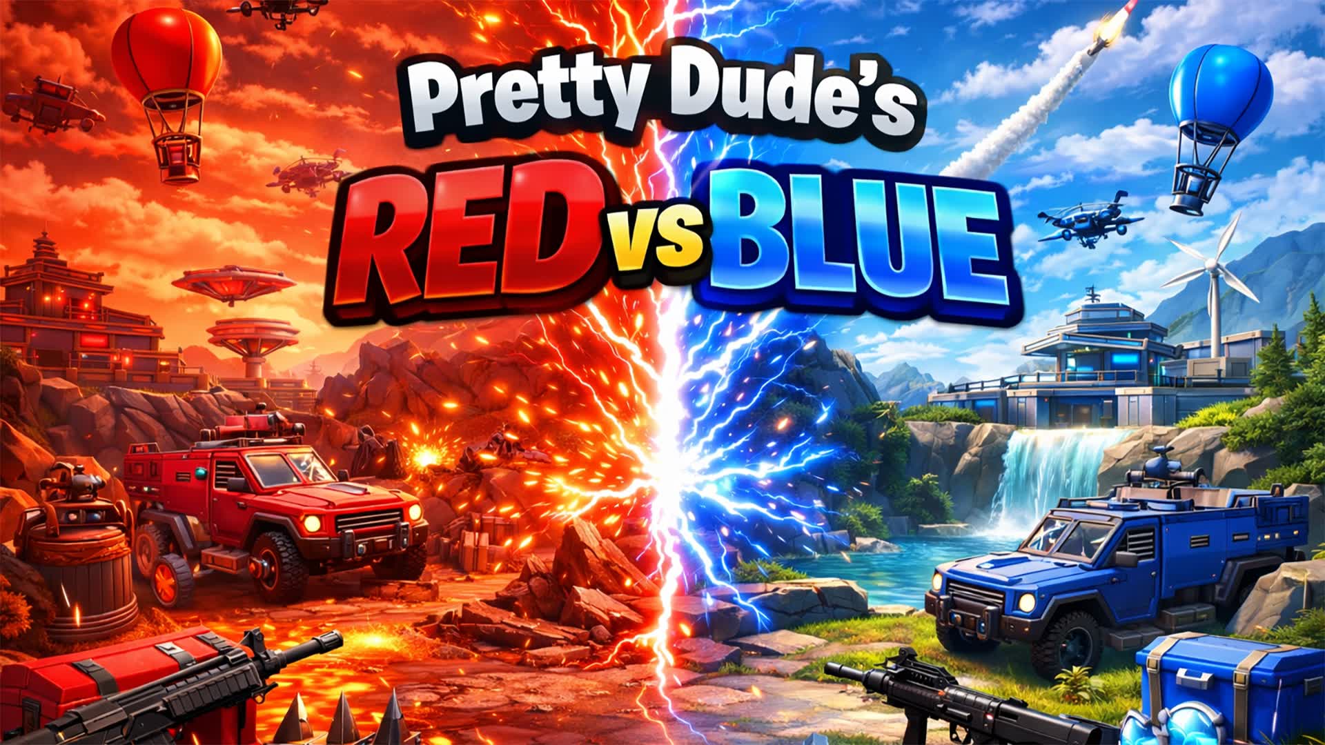 Pretty Dude's RED vs BLUE