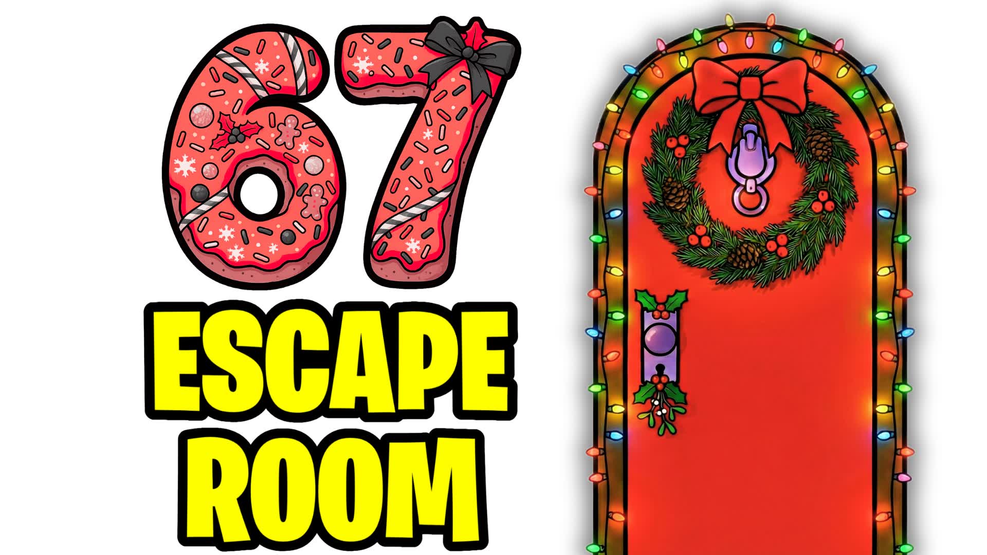 67+ MEGA CHRISTMAS ESCAPE ROOM 🎁🎄