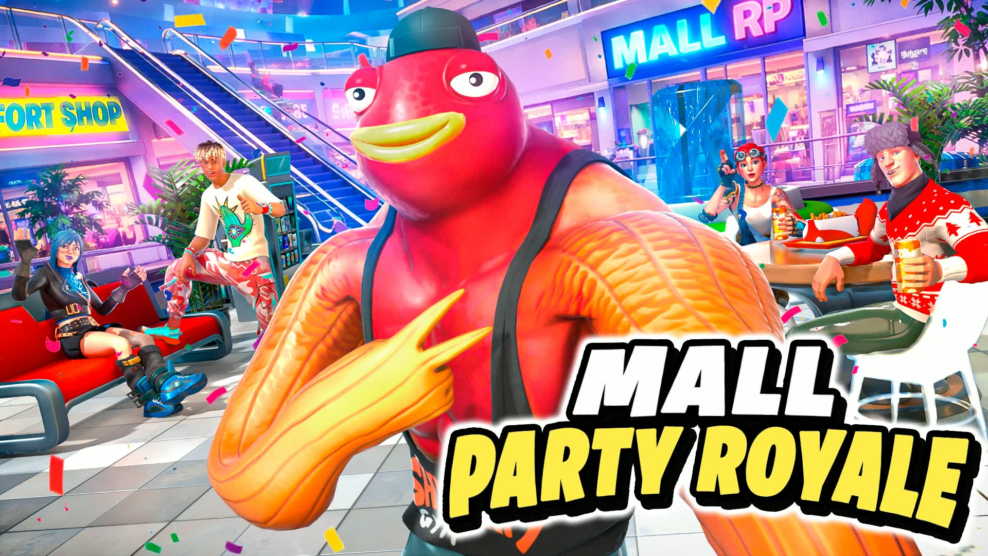 🏙 ショッピングモールパーティーロイヤル