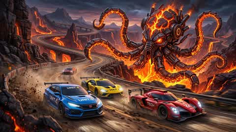 Magma Kraken 🌋 Race