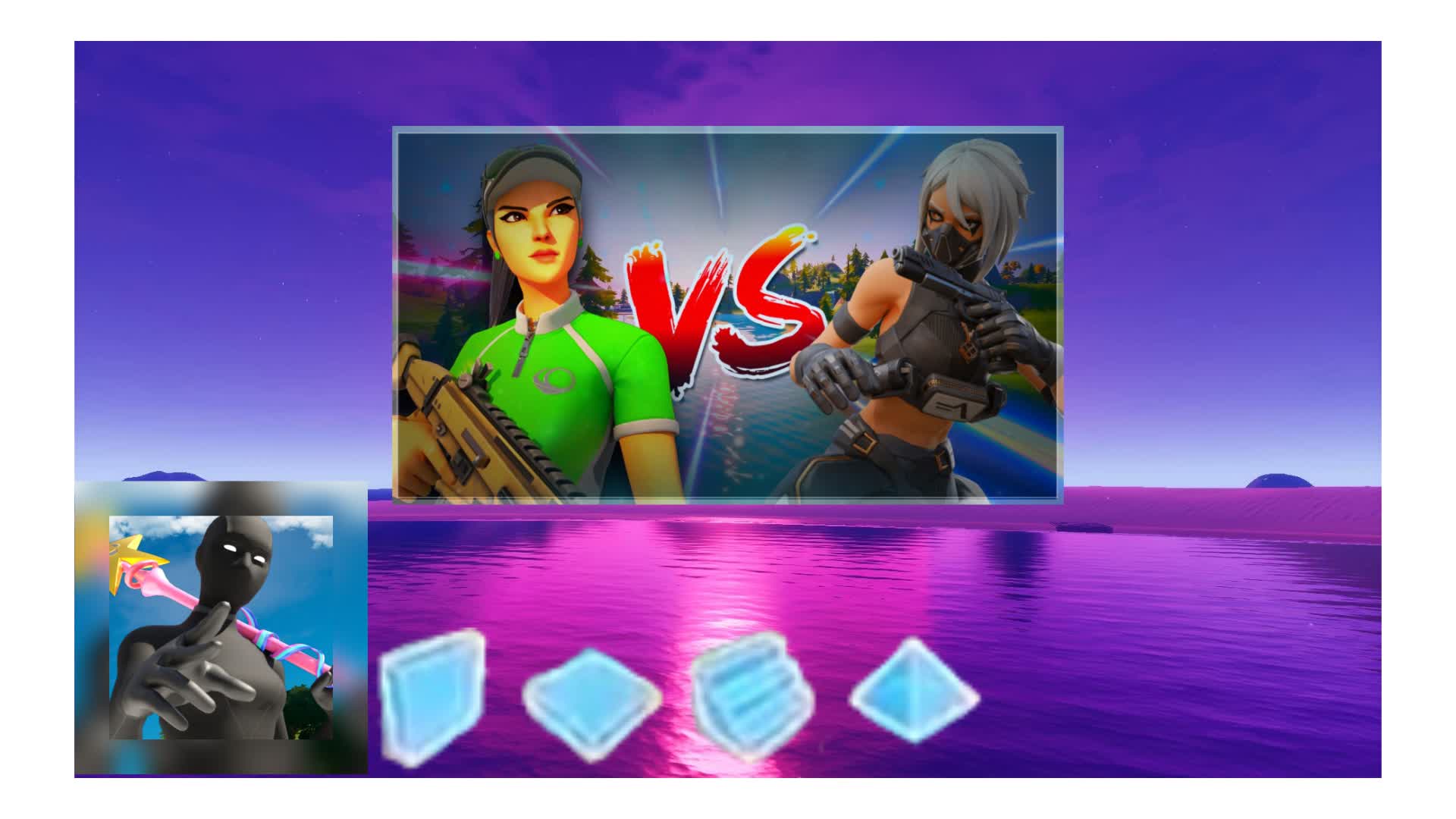 1v1 build fight