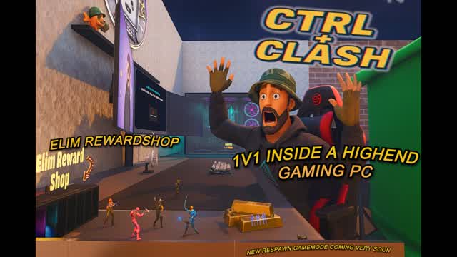 1V1 CTRL+CLASH (INSIDE GAMING PC CASE)🎯