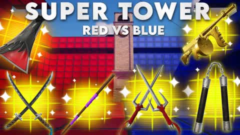 🔴 SUPER TOWER RED VS BLUE 🔵