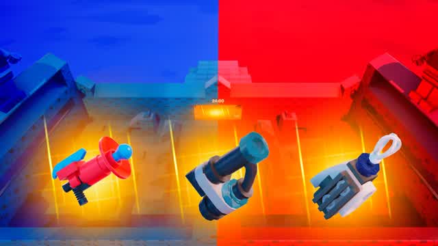 BRICK RED VS BLUE - RUMBLE🔴🔵