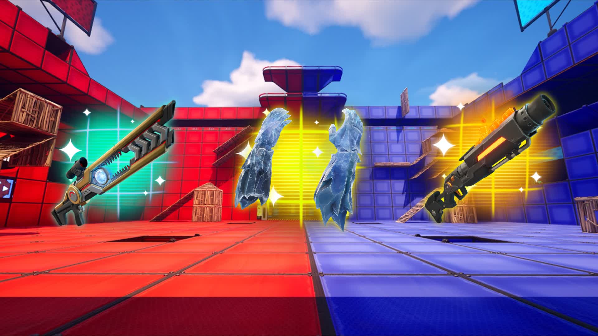 SHOCK RED VS BLUE 🔴🔵