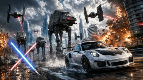 đ¸ STAR WARS CITY CHAOS đŻ