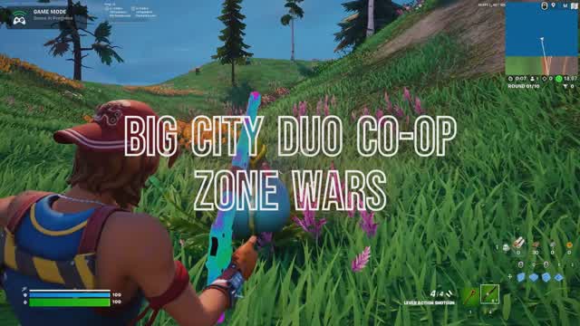 Big City Duo Co-op Team Zone Wars