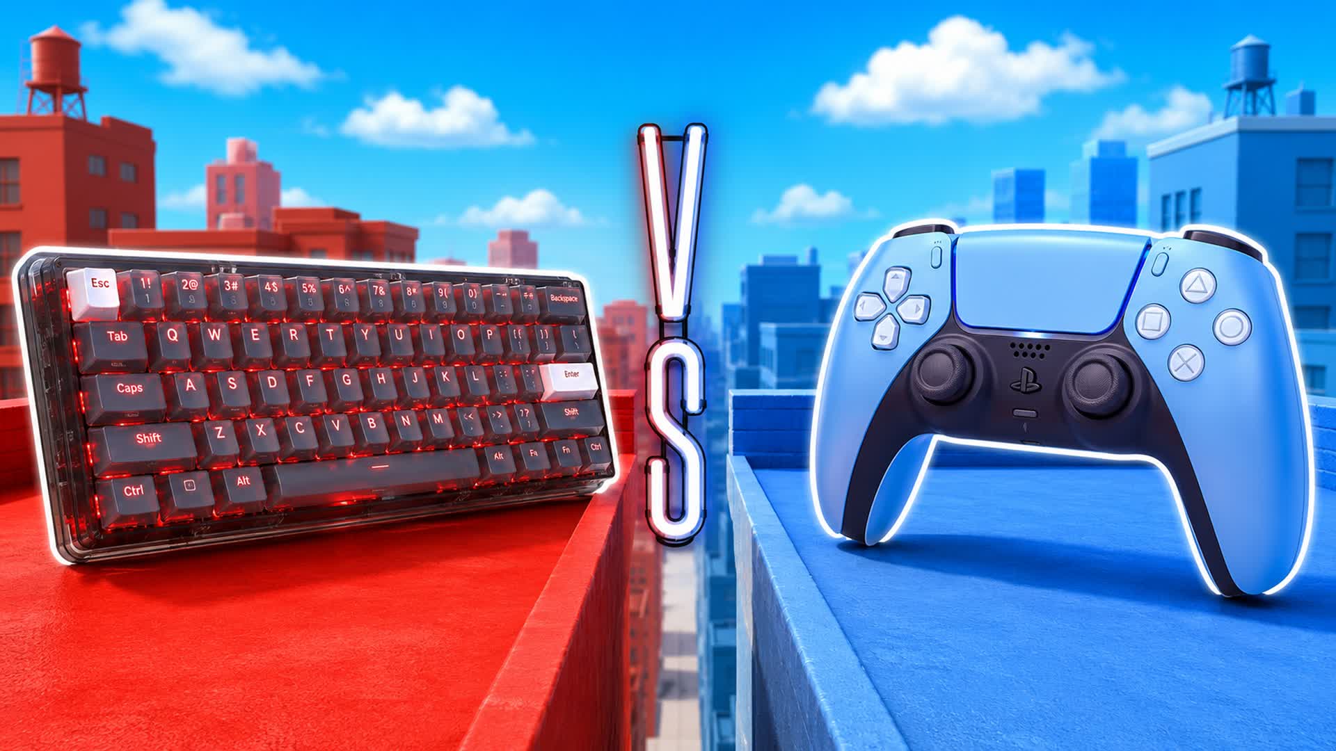 RED VS BLUE 🔴🔵CRAZY ITZ