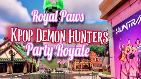 KPop Demon Hunters Party Royale