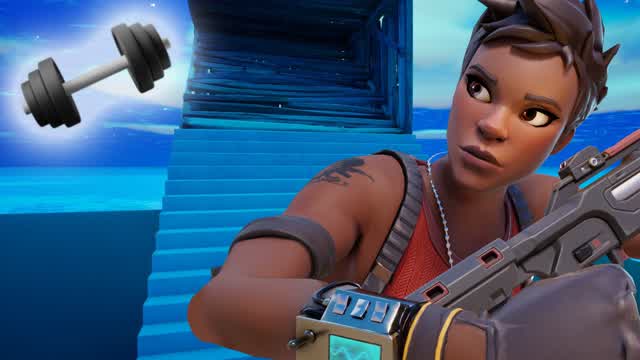 GYM 1v1 BUILD FIGHTS 💪