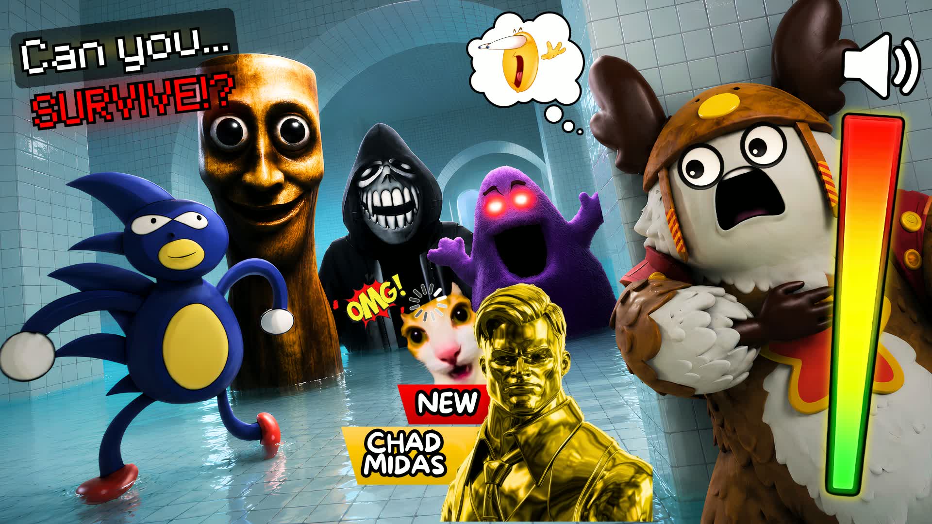 🗿 BACKROOMS SURVIVAL - NEXTBOT 😹