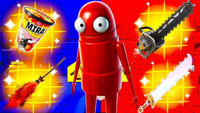 SIMPLE kpop demon RED VS BLUE guns