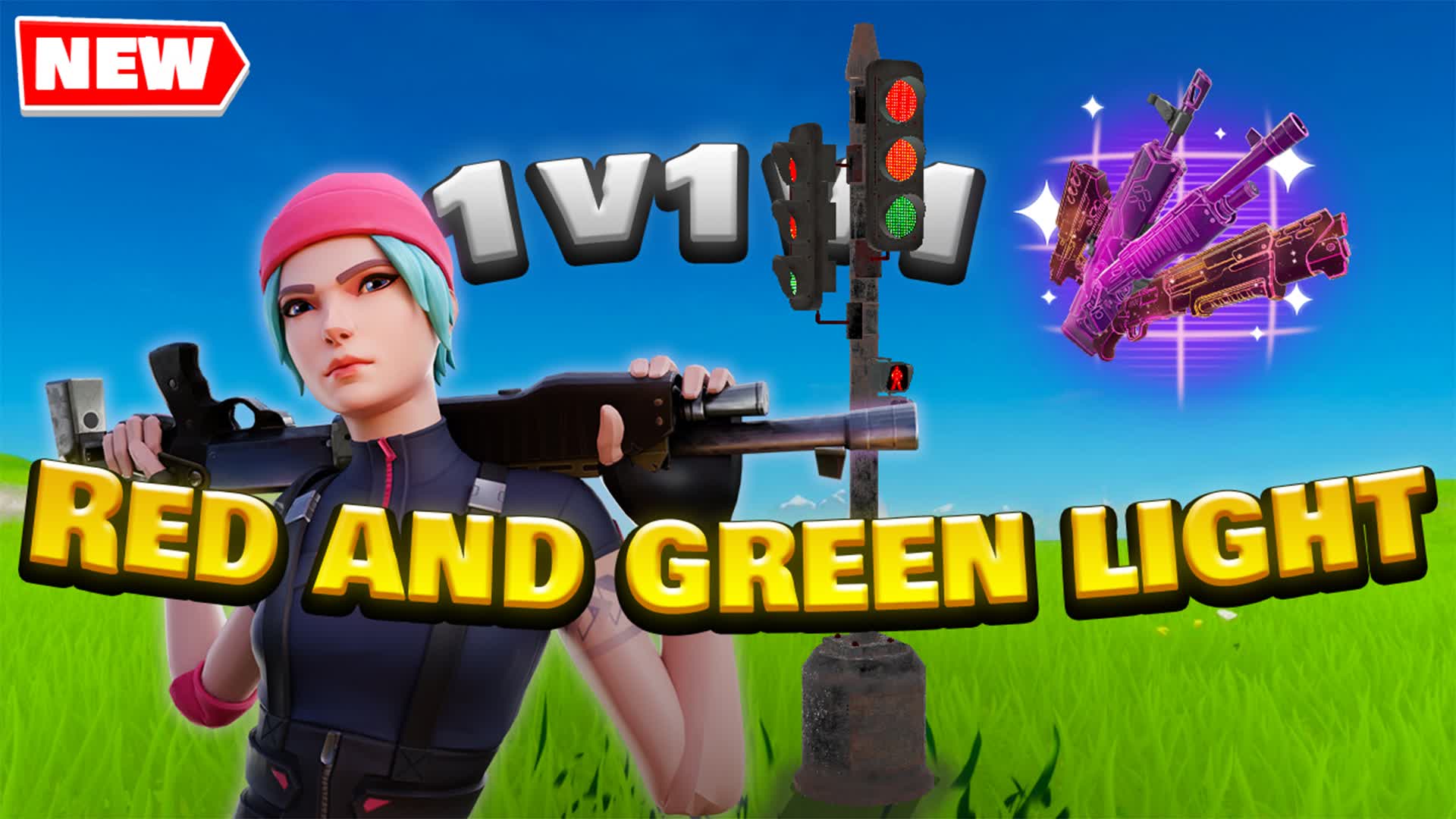 1v1v1 Green Light Red Lightシステム