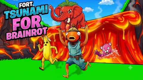 🌊 Fort Brainrot tsunami 🌊