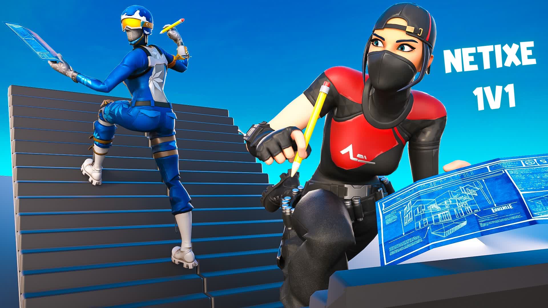 NETIXE 1V1 BUILD FIGHT !