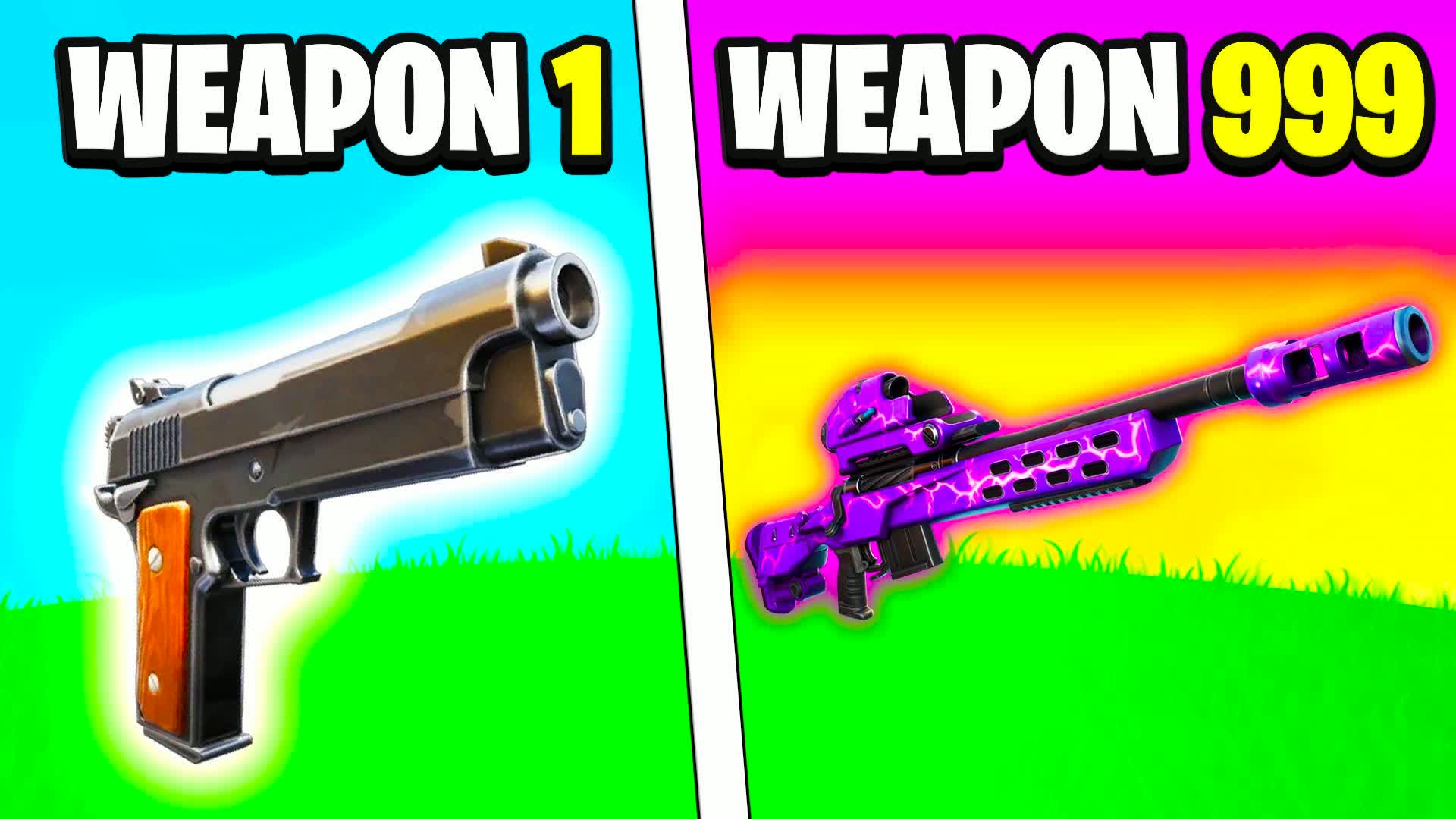 😎 GUN GAME 🔫 SUMMER ONE SHOT(letsgo)