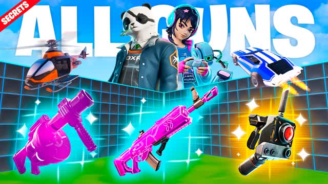 MEGA 1V1 FFA - ALL GUNS & VEHICLES