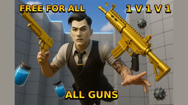 ULTIMATE FREE FOR ALL 1V1 ALL GUNS