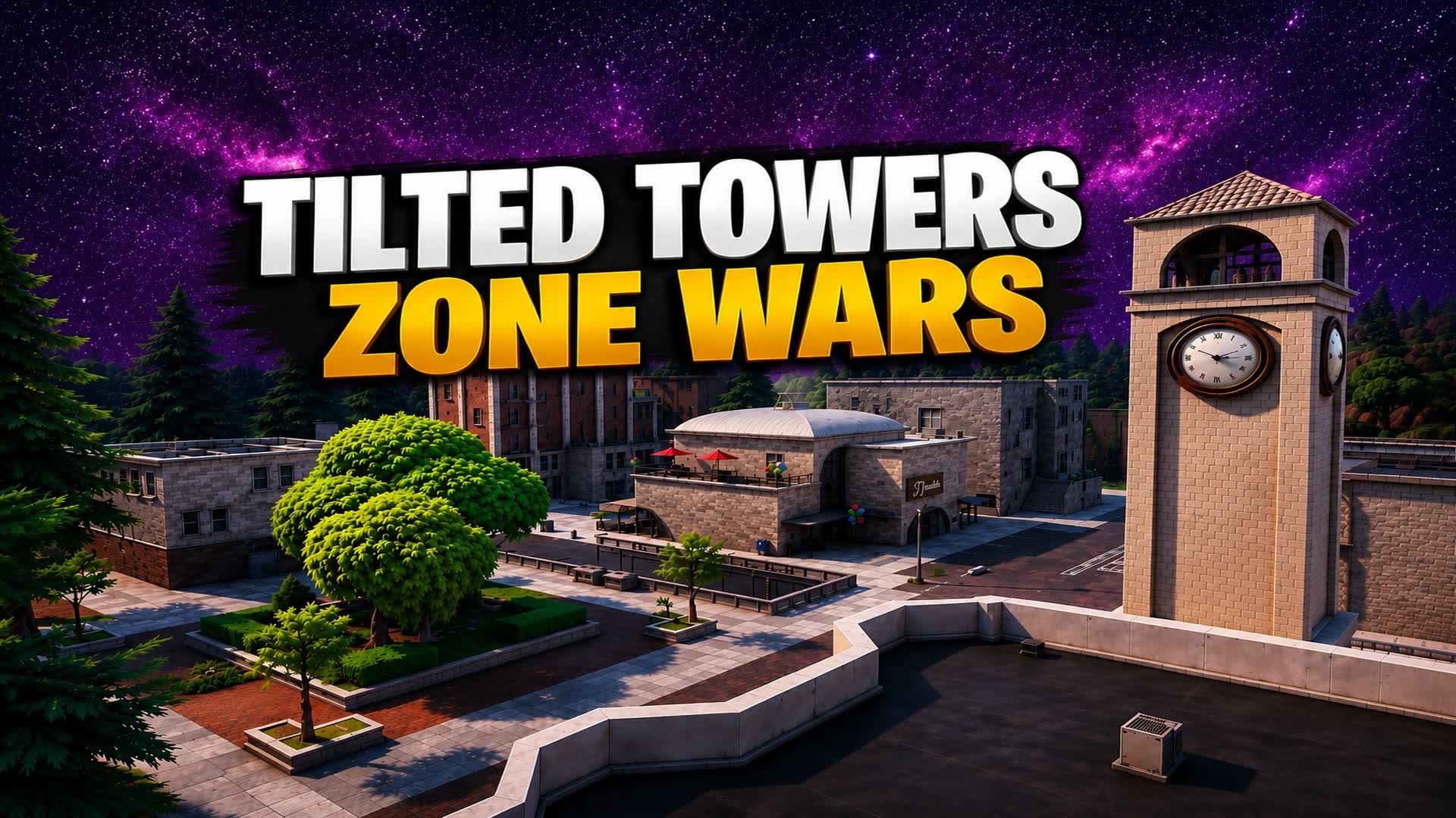 🏆GALAXY TILTED TOWERS REALISTIC 🌌