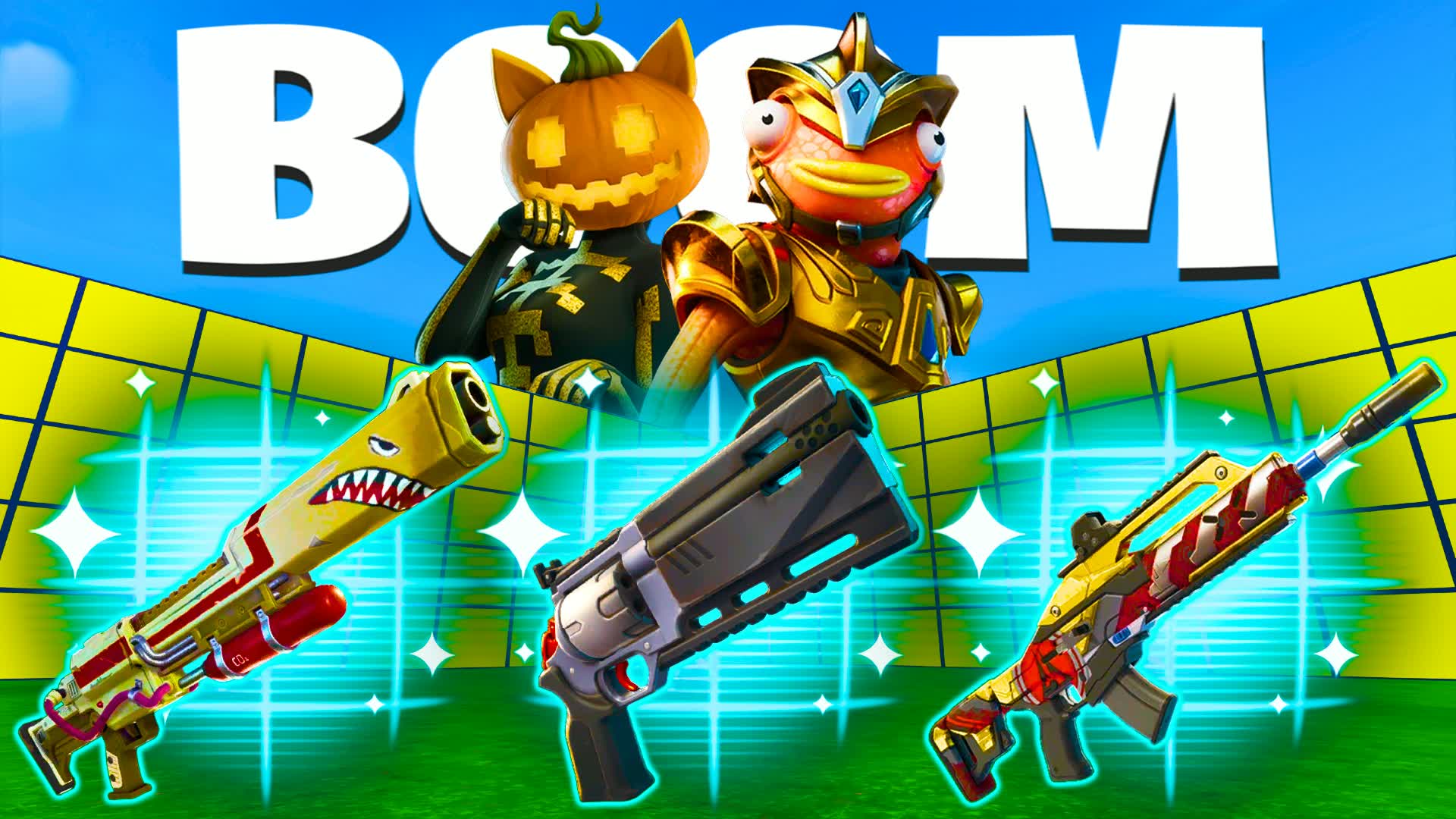 BOOM 1v1 ALL GUNS & VEHICLES