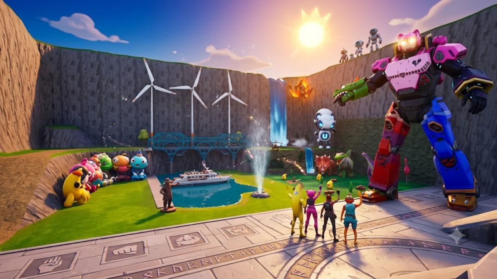 Play with friends, all cars and weapons