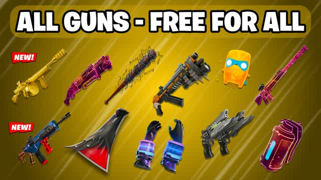 フォートナイト Counterattack set クーポン ALL GUNS - FREE FOR ALL ⭐ TWDU 1646-2919-0628 by swagang