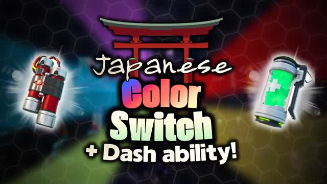 Japanese Color Switch🌈 | +Dash Ability!