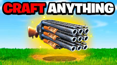 FORTNITE BUT YOU CRAFT CUSTOM WEAPONS!