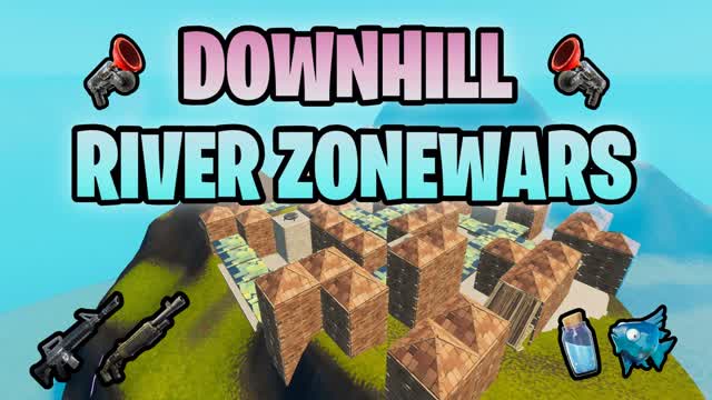 🌀DOWNHILL RIVER ZONE WARS🌀