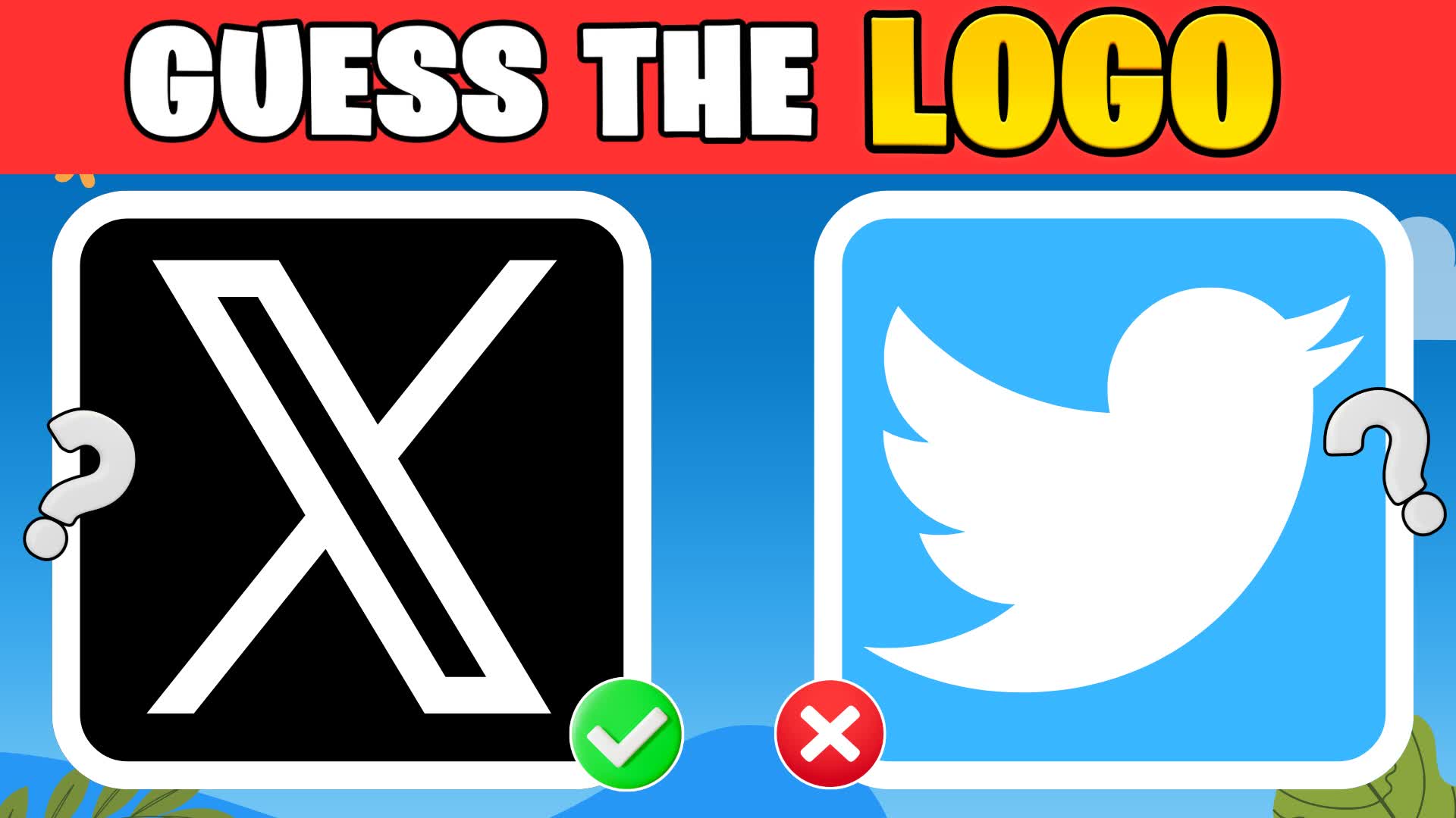 🔎GUESS WHICH LOGO🔎 OBBY PARKOUR🌈