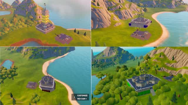 Capture 1 – RED VS YELLOW VS GREEN VS BLUE  - FORTS