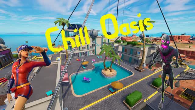 Chill Oasis with Zombies
