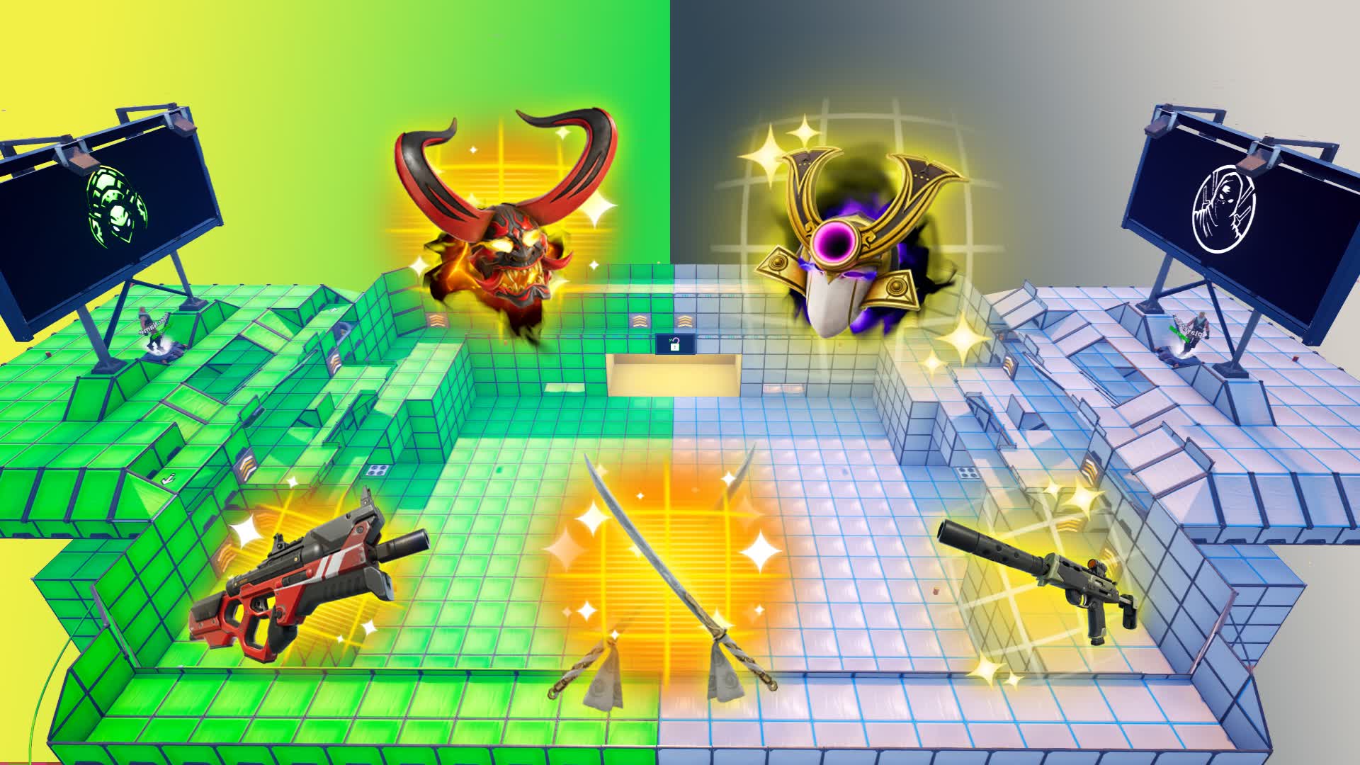 CHAPTER 1 GREEN VS WHITE 🐢🗡️