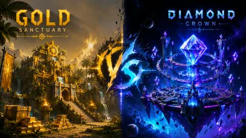 🌟 GOLD SANCTUARY VS DIAMOND CROWN 💎