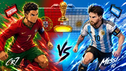 🏆🌍 WORLD CUP RED VS BLUE 🌍🏆