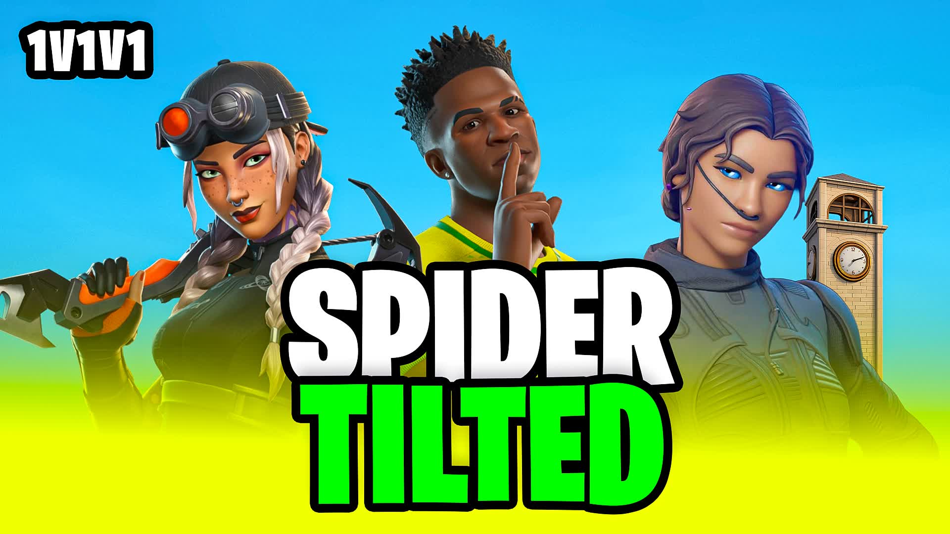 🕷️ SPIDER TILTED 1V1V1