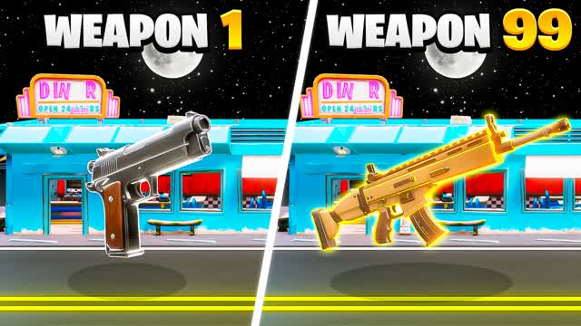 DINER RANDOM GUN GAME 🍟