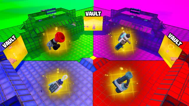 Brick RED VS BLUE VS GREEN VS PURPLE
