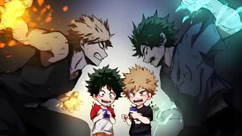 Midoriya vs Bakugo