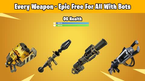 Every Weapon - Epic Free For All W/ Bots